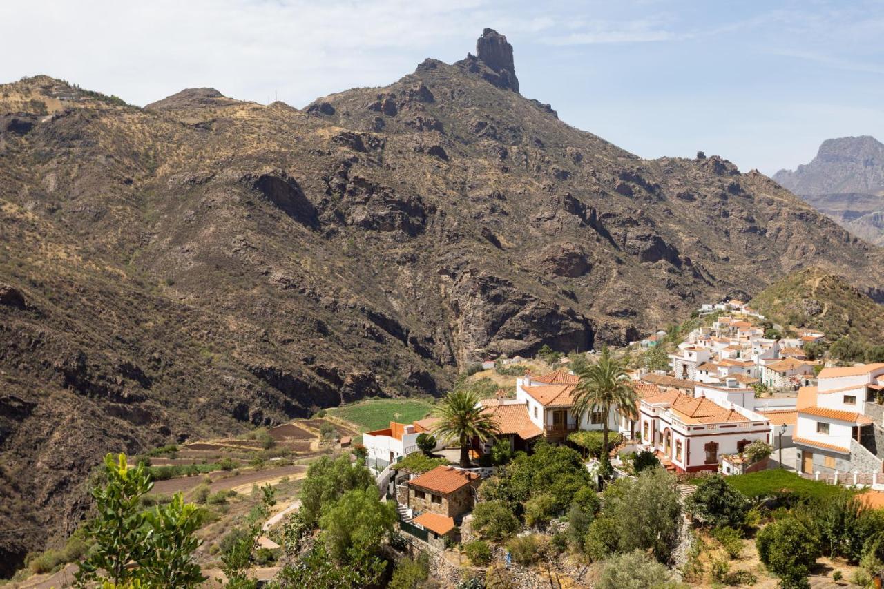 Casa Evaristo With Roque Nublo View Tejeda  Exterior photo