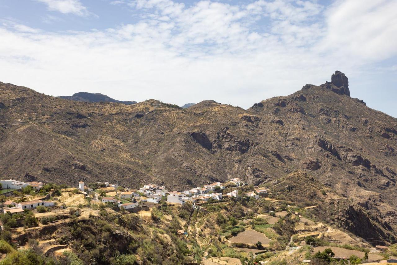 Casa Evaristo With Roque Nublo View Tejeda  Exterior photo